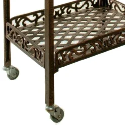 Oakland Living 2 Tier Metal Patio Service Cart -Garden & Outdoors GUEST f2d6ef6d 2df0 4737 bb8c afe5d35c0b94