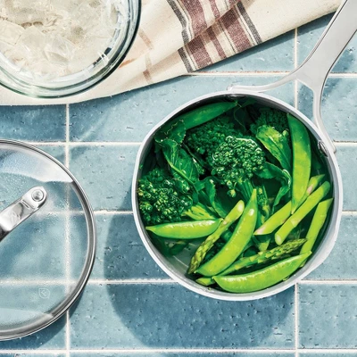 1.5qt Nonstick Ceramic Coated Aluminum Sauce Pan - Figmint™ 3 1.5qt Nonstick Ceramic Coated Aluminum Sauce Pan - Figmint™