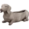 Allstate Floral 24.5" Stone Gray Dachshund Dog Outdoor Garden Planter 2 Allstate Floral 24.5" Stone Gray Dachshund Dog Outdoor Garden Planter -Garden & Outdoors GUEST f528201d 1d62 4296 b4de 6747bc749099