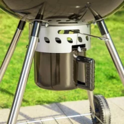 Captiva Designs E02GR013 22" Kettle Charcoal Grill With Pizza Ring And Pizza Stone - Black -Garden & Outdoors GUEST f85984ca b5a8 48b4 b33d f0164d588d27