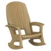 Semco Rockaway Heavy-Duty Outdoor Rocking Chair W/Low Maintenance All-Weather Porch Rocker & Easy Assembly For Deck And Patio, Taupe (2 Pack) -Garden & Outdoors GUEST f875e17f 3232 4ad4 98ca e11b224dfbe2