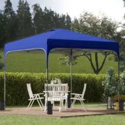 Outsunny 8' X 8' Pop Up Canopy, Foldable Gazebo Tent With Carry Bag With Wheels And 4 Leg Weight Bags For Outdoor Garden Patio Party -Garden & Outdoors GUEST fa051697 8976 41ad ac37 176c1b04c63a