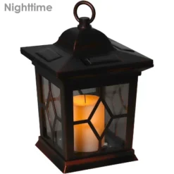 Sunnydaze Decor Sunnydaze Outdoor Lucien Hanging Tabletop Solar LED Rustic Farmhouse Decorative Candle Lantern - 9" 13 Sunnydaze Decor Sunnydaze Outdoor Lucien Hanging Tabletop Solar LED Rustic Farmhouse Decorative Candle Lantern - 9" -Garden & Outdoors GUEST fa381ff4 1765 4f0b 9cf5 597570ba7a9e
