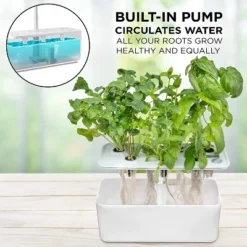 Ivation 7-Pod Indoor Herb Garden, Hydroponic Growing System Kit -Garden & Outdoors GUEST fa7a7c31 2bc9 4901 b235 f2461c04f56d