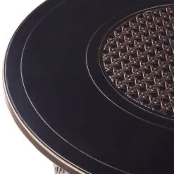 Oakland Living 5pc Deep Seating Swivel Aluminum Outdoor Patio Fire Pit Dining Set With Round Fire Table Copper -Garden & Outdoors GUEST fa9e4a0f f3ed 43f0 8f79 6e02248125b7 1