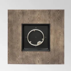 Wellington 40" Square Iron Gas Fire Pit With Tank Holder - Brown - Christopher Knight Home -Garden & Outdoors GUEST fe2ce49b 5367 4cc0 ad59 11c515b249c8