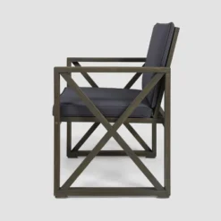 Andora 4pk Acacia Wood Club Chairs - Gray/Dark Gray - Christopher Knight Home 7 Andora 4pk Acacia Wood Club Chairs - Gray/Dark Gray - Christopher Knight Home -Garden & Outdoors GUEST ff4e0d76 1ef3 433e b965 9e113d6d4c8e
